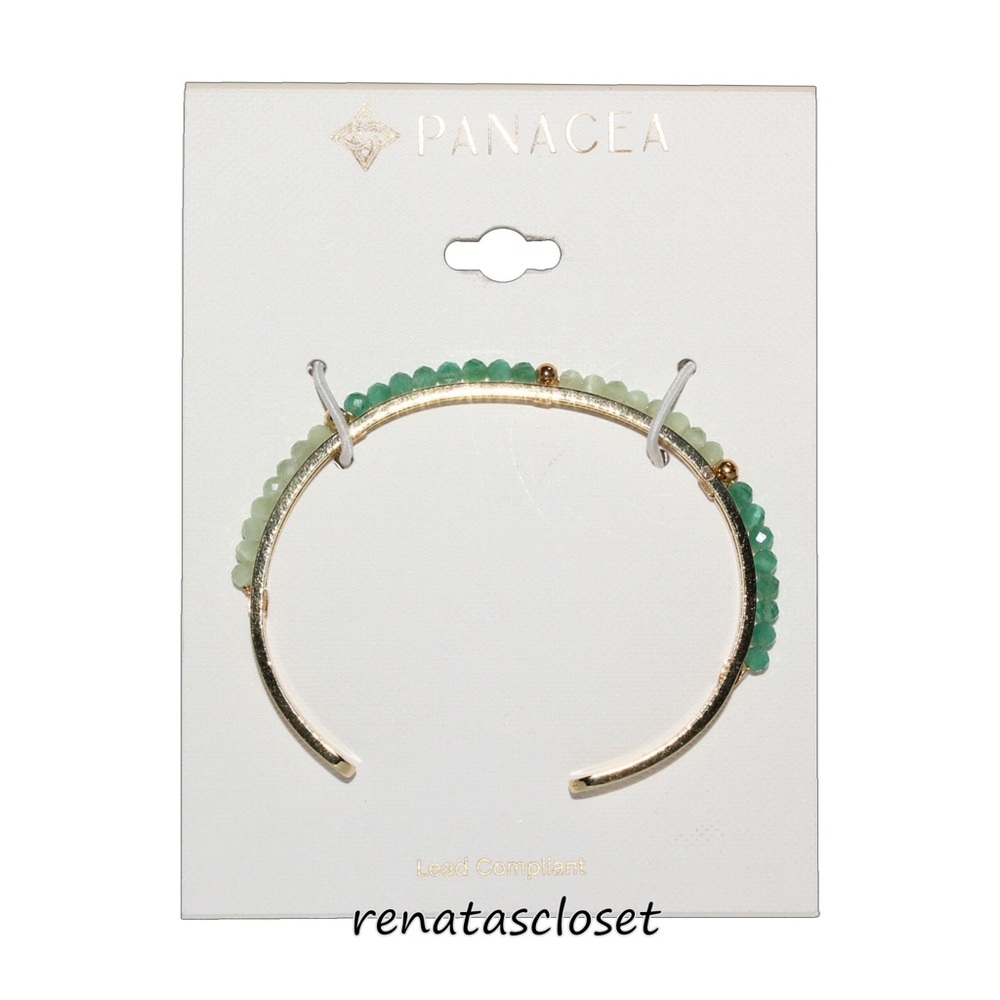Panacea Mint Blue Cuff Bracelet NWT/NIP